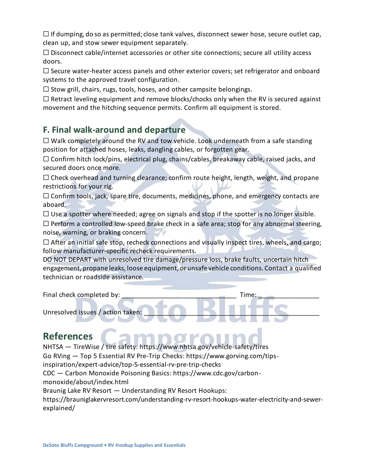 RV Hookup Supplies and Essentials, page 5 of 5